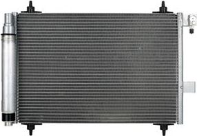 Радиатор кондиционера (конденсатор) Zentparts для Peugeot 407 2004-2011. Артикул Z19140
