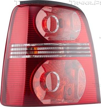 Фонарь задний Hella левый для Volkswagen Touran I 2006-2010. Артикул 2SK 009 477-051