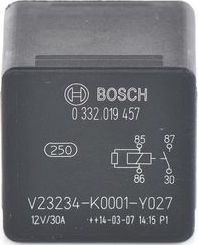 Реле Bosch. Артикул 0 332 019 457