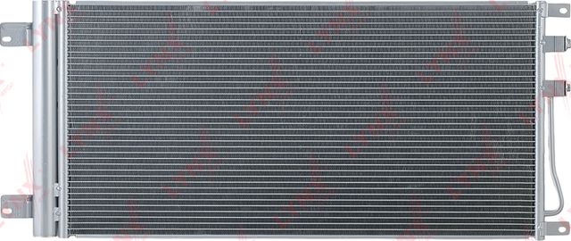 Радиатор кондиционера (конденсатор) LYNXauto для SsangYong Korando III 2010-2019. Артикул RC-0710