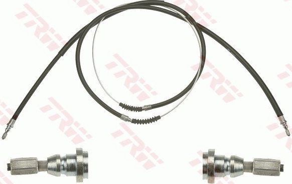 Трос ручника (тросик ручного тормоза) TRW. Артикул GCH3018