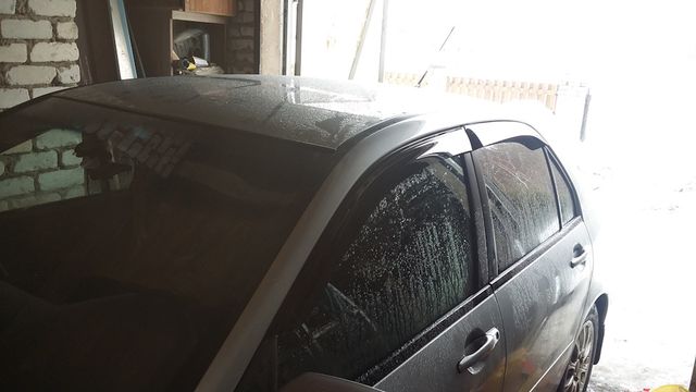 Дефлекторы SIM для окон Mitsubishi Lancer 9 седан 2000-2006. Артикул SMILAN0032