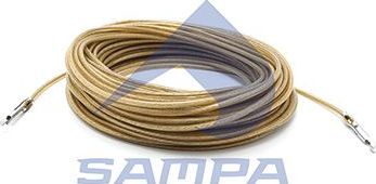 Трос тента таможенный 6мм 32м Sampa. Артикул 096.4252
