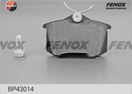 Тормозные колодки Fenox задние для Citroen Berlingo II 2008-2019. Артикул BP43014