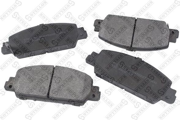 Тормозные колодки Stellox. Артикул 000 660B-SX