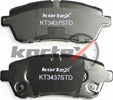 Колодки торм. пер.к-т (Kortex). Артикул KT3437STD