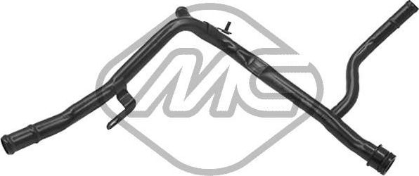 Патрубок радиатора (системы охлаждения) Metalcaucho. Артикул 03223