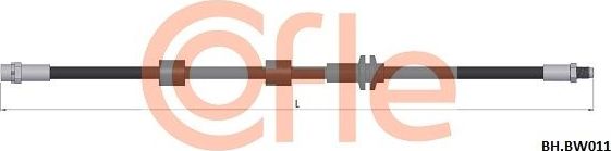 Тормозной шланг Cofle. Артикул 92.BH.BW011