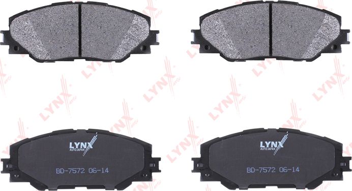 Тормозные колодки LYNXauto. Артикул BD-7572