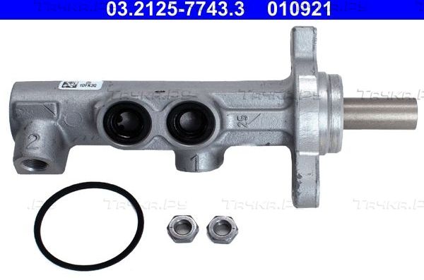 Тормозной цилиндр главный ATE для Volvo S60 I 2000-2009. Артикул 03.2125-7743.3