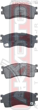 Тормозные колодки Akyoto Packing AKYOTO передние для Kia Clarus II 1998-2001. Артикул AKD-1299