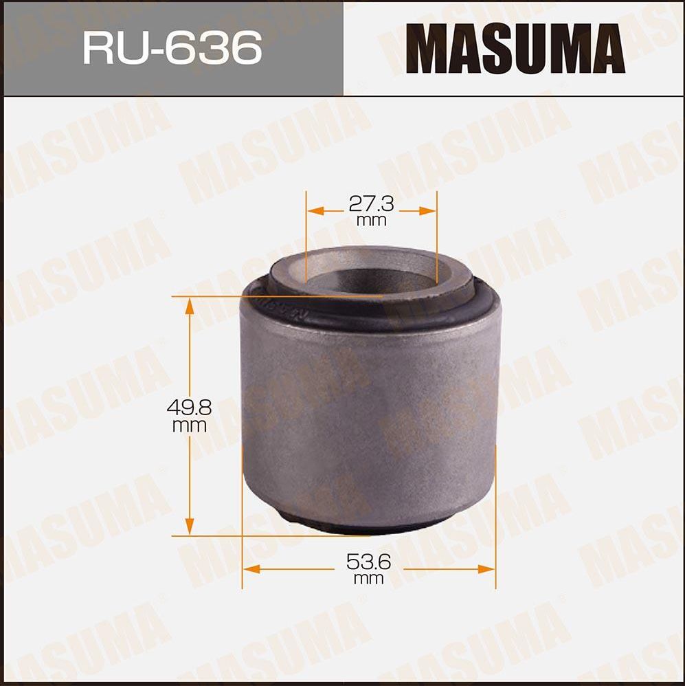 Сайлентблок переднего рычага подвески Masuma. Артикул RU-636