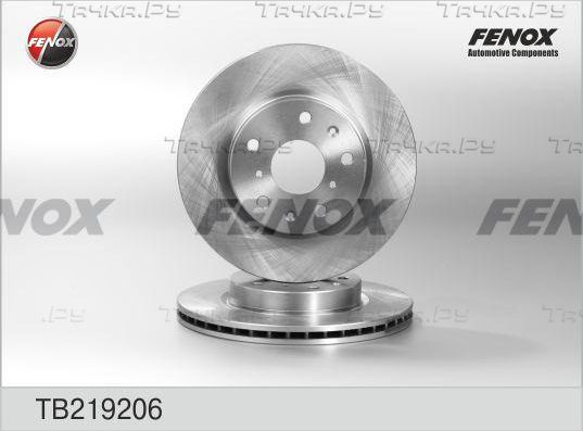 Тормозной диск Fenox. Артикул TB219206