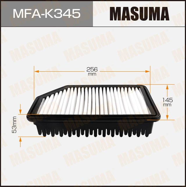 Воздушный фильтр Masuma. Артикул MFA-K345