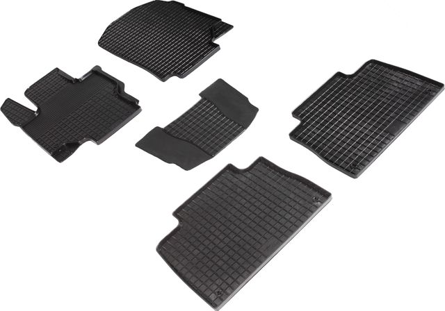 Коврики резиновые Seintex с узором сетка для салона Mercedes-Benz GLE-Класс II C167 Coupe 2019-2026. Артикул 95384