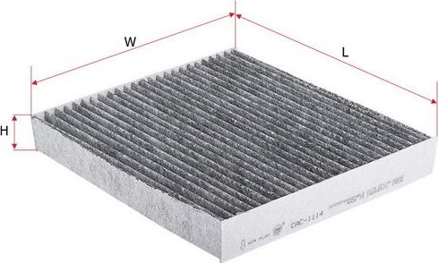 Салонный фильтр Sakura для Lexus GS III 2005-2011. Артикул CAC-1114
