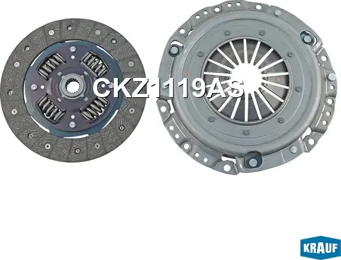 Сцепление комплект без подшипника Krauf. Артикул CKZ1119AS