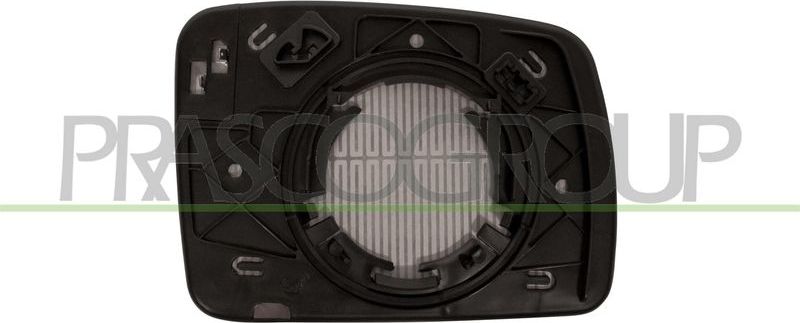 Зеркальное стекло бокового зеркала Prasco. Артикул LR8007504