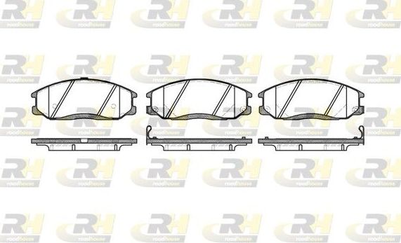 Тормозные колодки RoadHouse. Артикул 2771.22