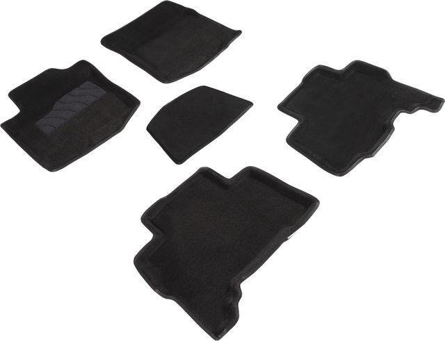 Коврики Seintex 3D ворсовые для салона Toyota Land Cruiser Prado 150 2009-2013. Артикул 87450