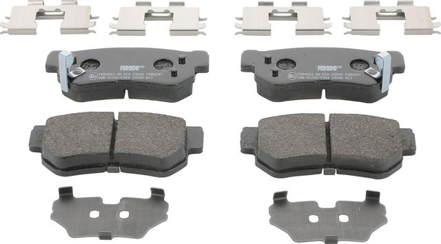 Тормозные колодки Ferodo Premier Eco Friction. Артикул FDB4247