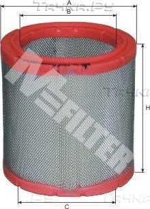 Воздушный фильтр MFilter для Mitsubishi Tredia 1984-1986. Артикул A 389