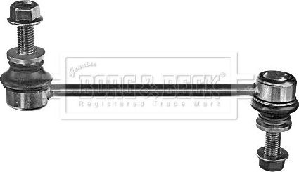 Стойка (тяга) стабилизатора Borg & Beck. Артикул BDL7435