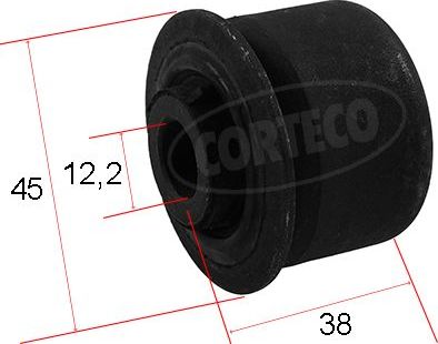 Сайлентблок переднего рычага подвески Corteco. Артикул 80004709