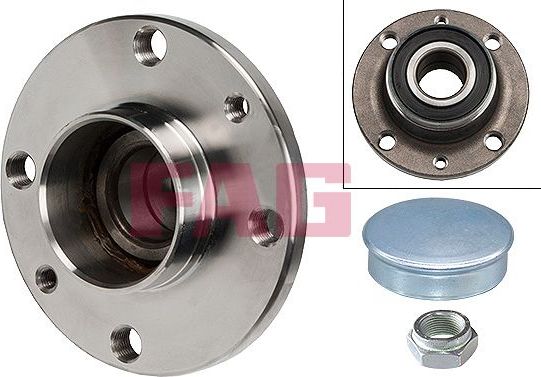 Ступичный подшипник (комплект) Fag задний для Lancia Dedra 1989-1999. Артикул 713 6902 30