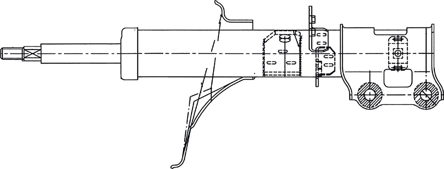 Амортизатор CTR. Артикул GY1206G