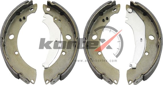 Колодки тормозные VW Polo (10-) SKODA Rapid (12-) задние барабанные (228х42мм) ( (Kortex). Артикул KS025STD