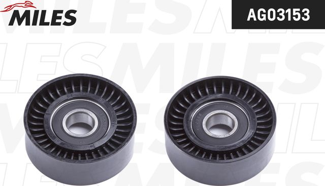 Натяжной ролик (натяжитель) приводного ремня Miles. Артикул AG03153