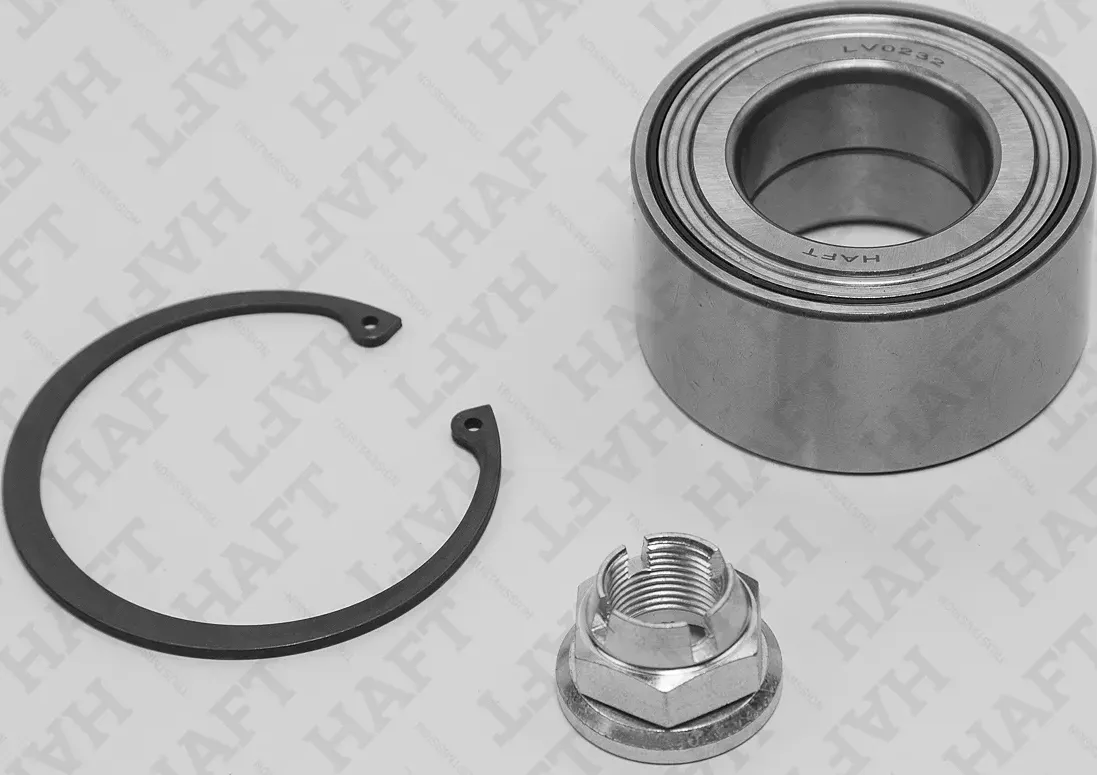 Подшипник ступицы RENAULT DUSTER/MEGANE/FLUENCE 05- перед. (Haft). Артикул LV0232