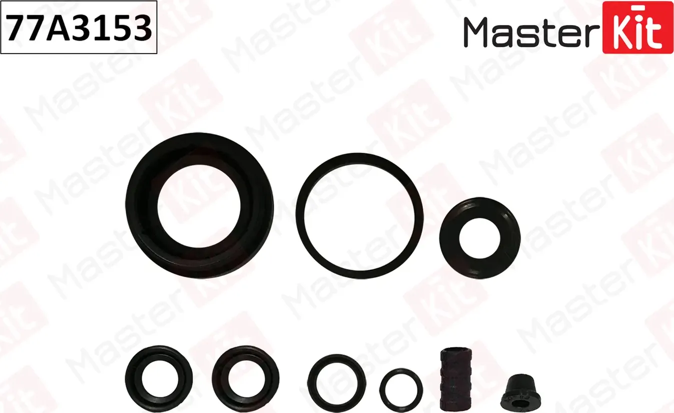 77A3153 Ремкомплект тормозного суппорта Kia PICANTO (SA) 2004 - (Master KIT). Артикул 77a3153