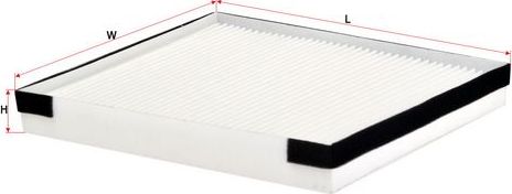 Салонный фильтр Sakura. Артикул CA-29130