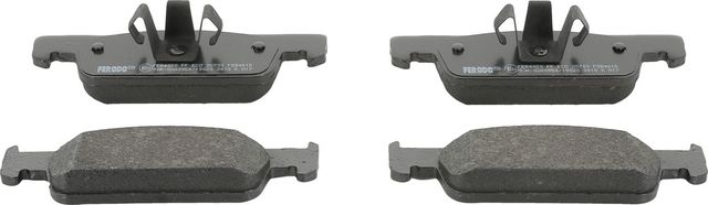 Тормозные колодки Ferodo Premier Eco Friction передние для Smart Forfour II ((W453) 2014-2026. Артикул FDB4615