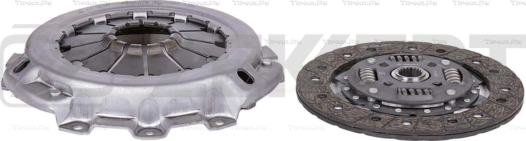 Сцепление (комплект) Zekkert для Fiat Sedici 2006-2009. Артикул KS-4378