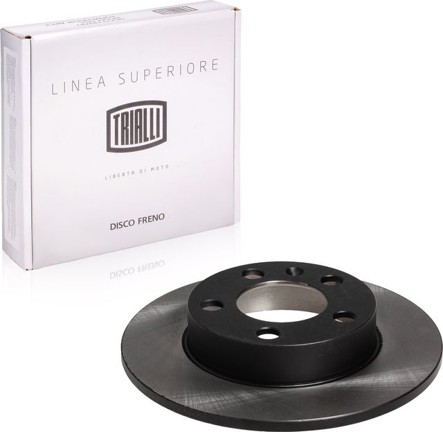 Тормозной диск Trialli задний для Audi A2 2002-2005. Артикул DF 1802s