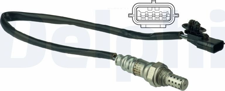 Лямбда-зонд (кислородный датчик) Delphi. Артикул ES20515-12B1