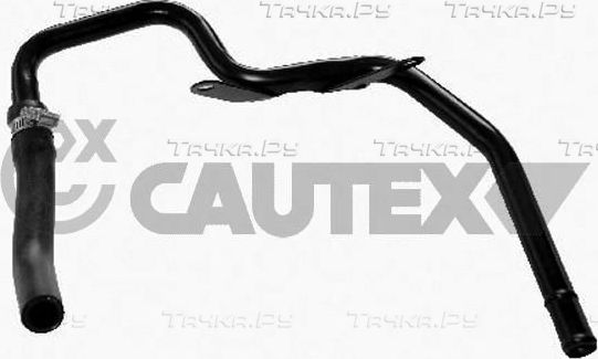 Патрубок радиатора (системы охлаждения) Cautex. Артикул 955472