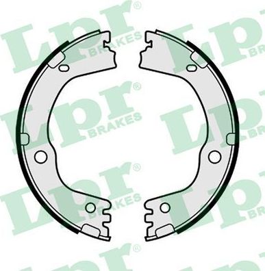 Тормозные колодки (стояночная тормозная система) LPR. Артикул 01177