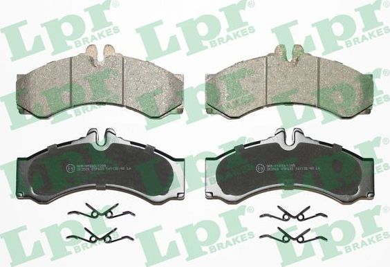 Тормозные колодки LPR. Артикул 05P633