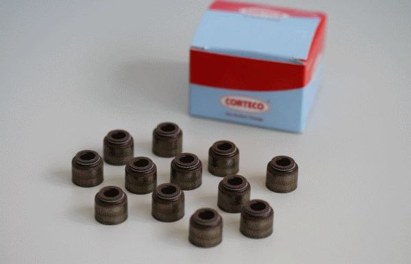 Комплект прокладок, стержень клапана Corteco (FPM (Fluor-Kautschuk)). Артикул 19036078