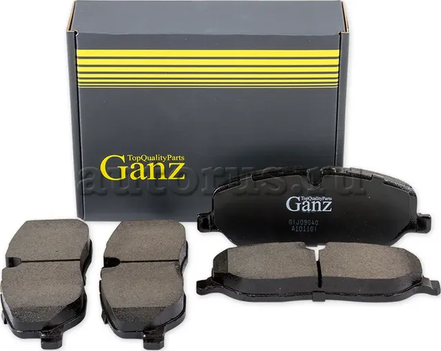 Колодки торм.пер. (Ganz). Артикул GIJ09040