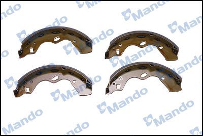 Тормозные колодки Mando задние для Mazda 121 II 1990-1996. Артикул MLK11