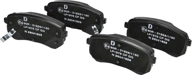 Тормозные колодки Delphi (Low-Metallic). Артикул LP1976
