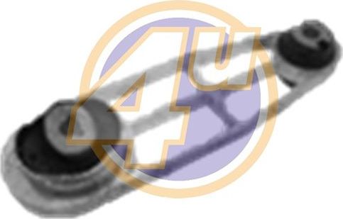 Подушка (опора) двигателя 4U задняя для Renault Grand Scenic II 2004-2006. Артикул RN-EM-00311