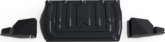 Защита АвтоБроня для картера, КПП, пыльников левого и правого Exeed LX 2022-2026. Артикул 111.00922.2