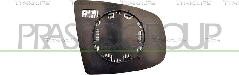 Зеркальное стекло бокового зеркала Prasco левое для BMW X5 II (E70) 2006-2013. Артикул BM8227504
