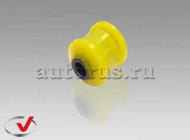 Сайлентблок полиуретановый усиленный (верхний) заднего амортизатора (Vtulka). Артикул 2806082